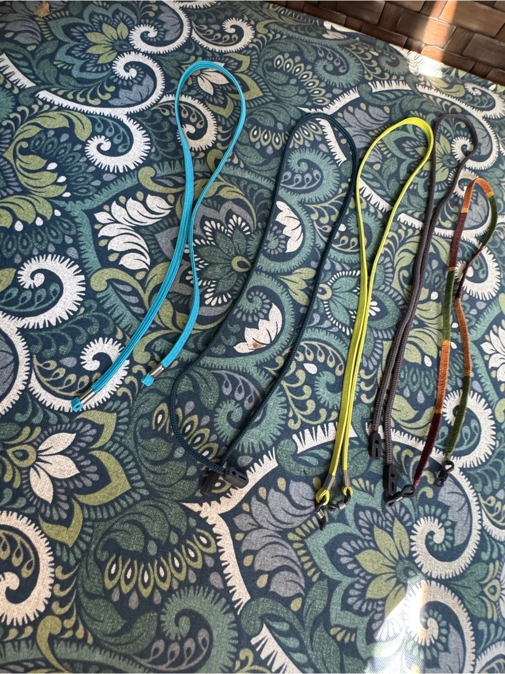 Five Colorful Eyewear/ Glasses Strap/ Holder.